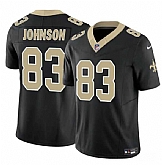 Men & Women & Youth New Orleans Saints #83 Juwan Johnson Black 2023 F.U.S.E. Vapor Untouchable Limited Jersey,baseball caps,new era cap wholesale,wholesale hats
